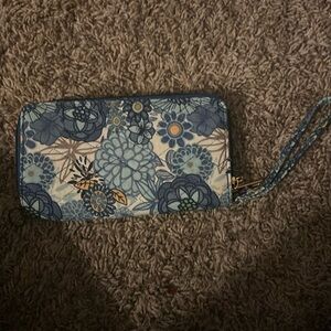 Cute blue wallet